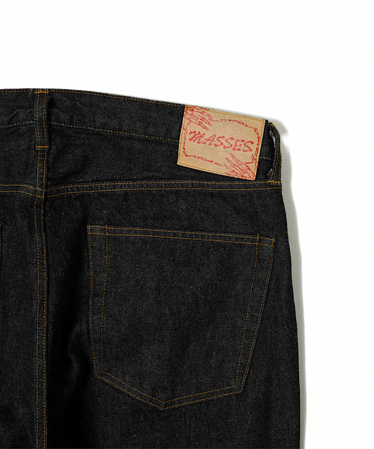 Black Denim 5P Pants WASH