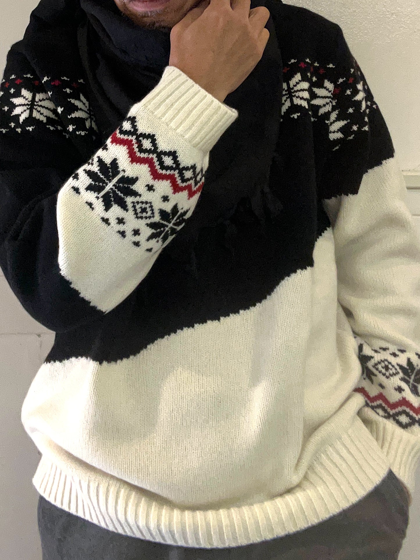 Nordic Knit Black