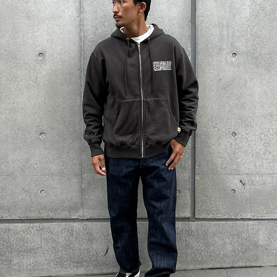 RUSSELL ATHLETIC / SD W Face Logo Zip Hood Sweat