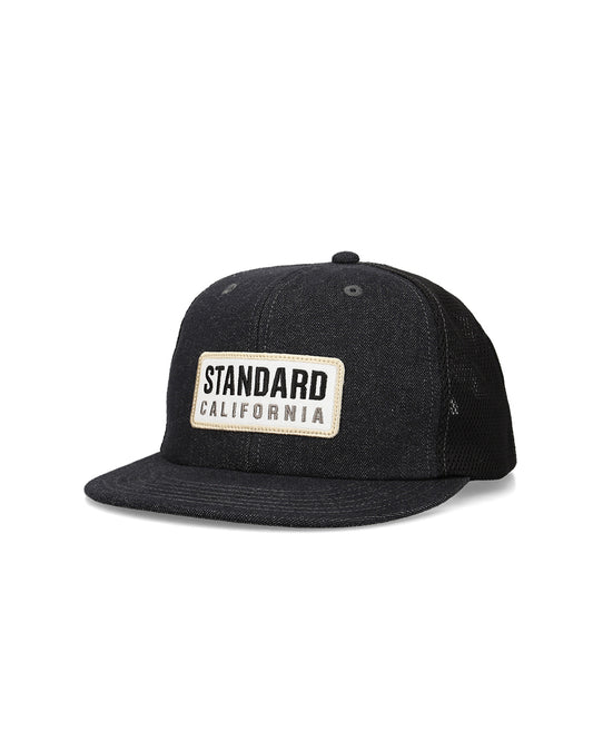 SD Box Logo Patch Denim Mesh Cap