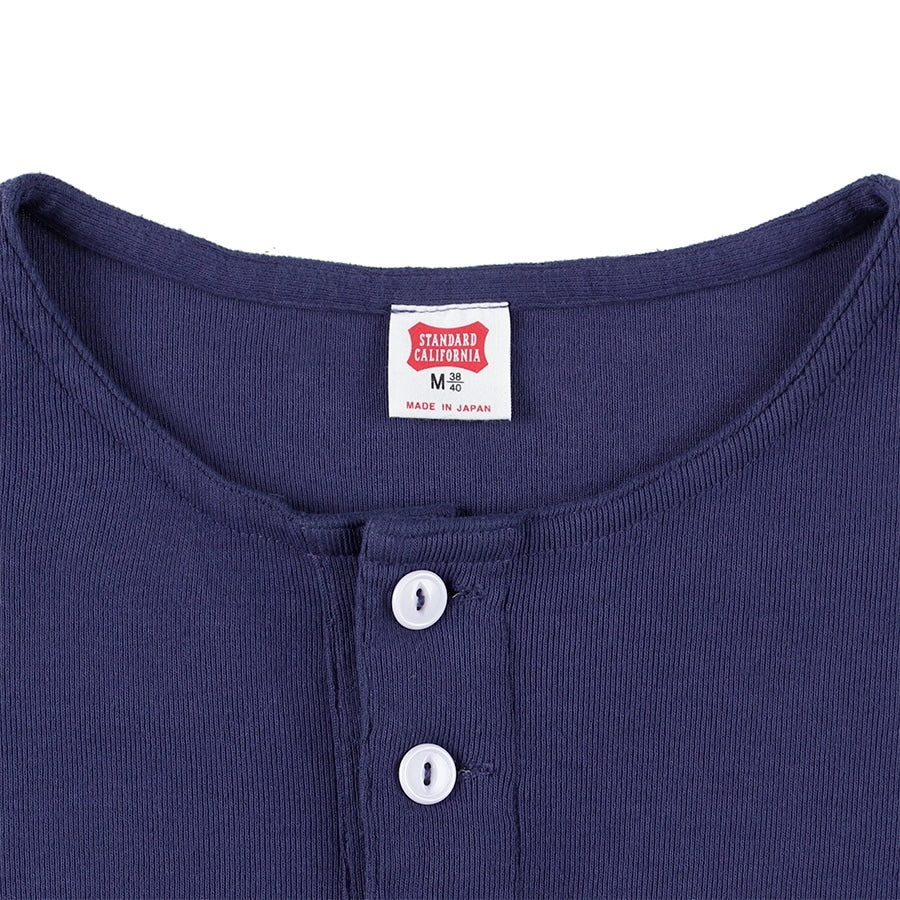 SD Heavyweight Rib Henley Long Sleeve T
