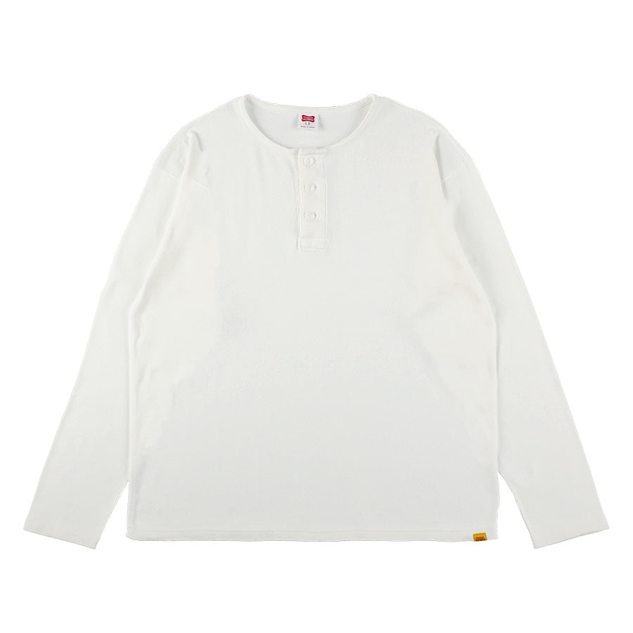 SD Heavyweight Rib Henley Long Sleeve T