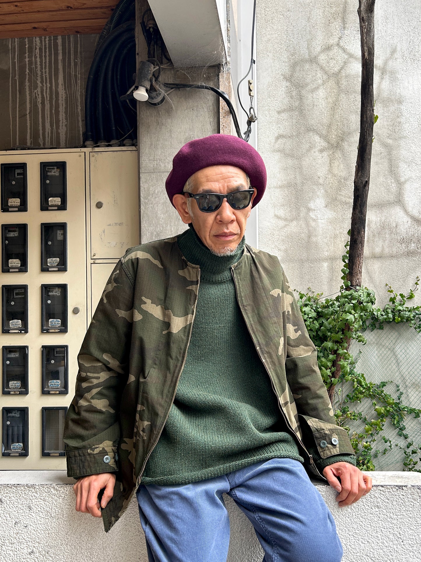 M81 Collarless Jacket