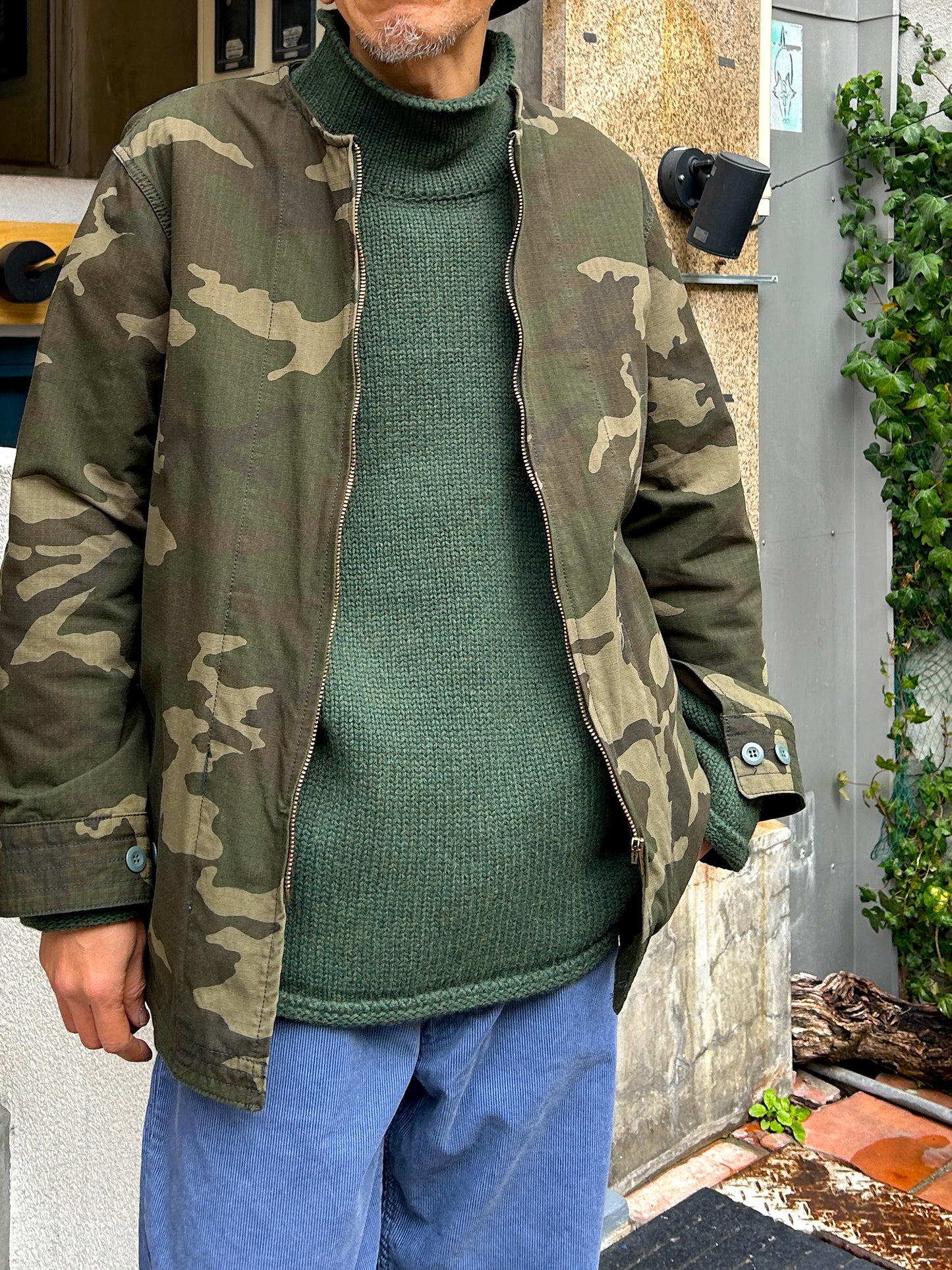 M81 Collarless Jacket