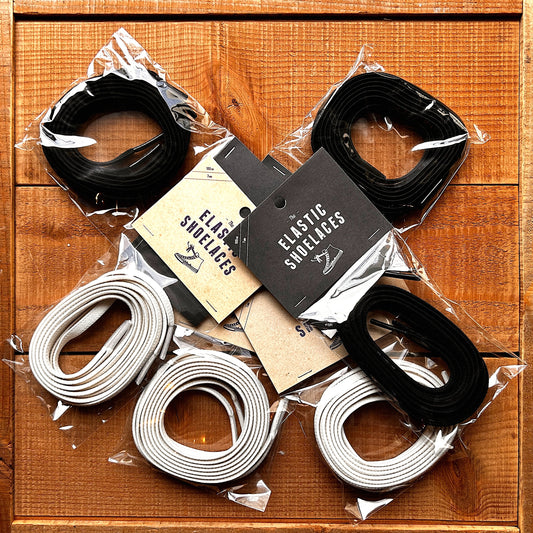 ELASTIC SHOELACES / BLACK 100 I 120 I 140mm