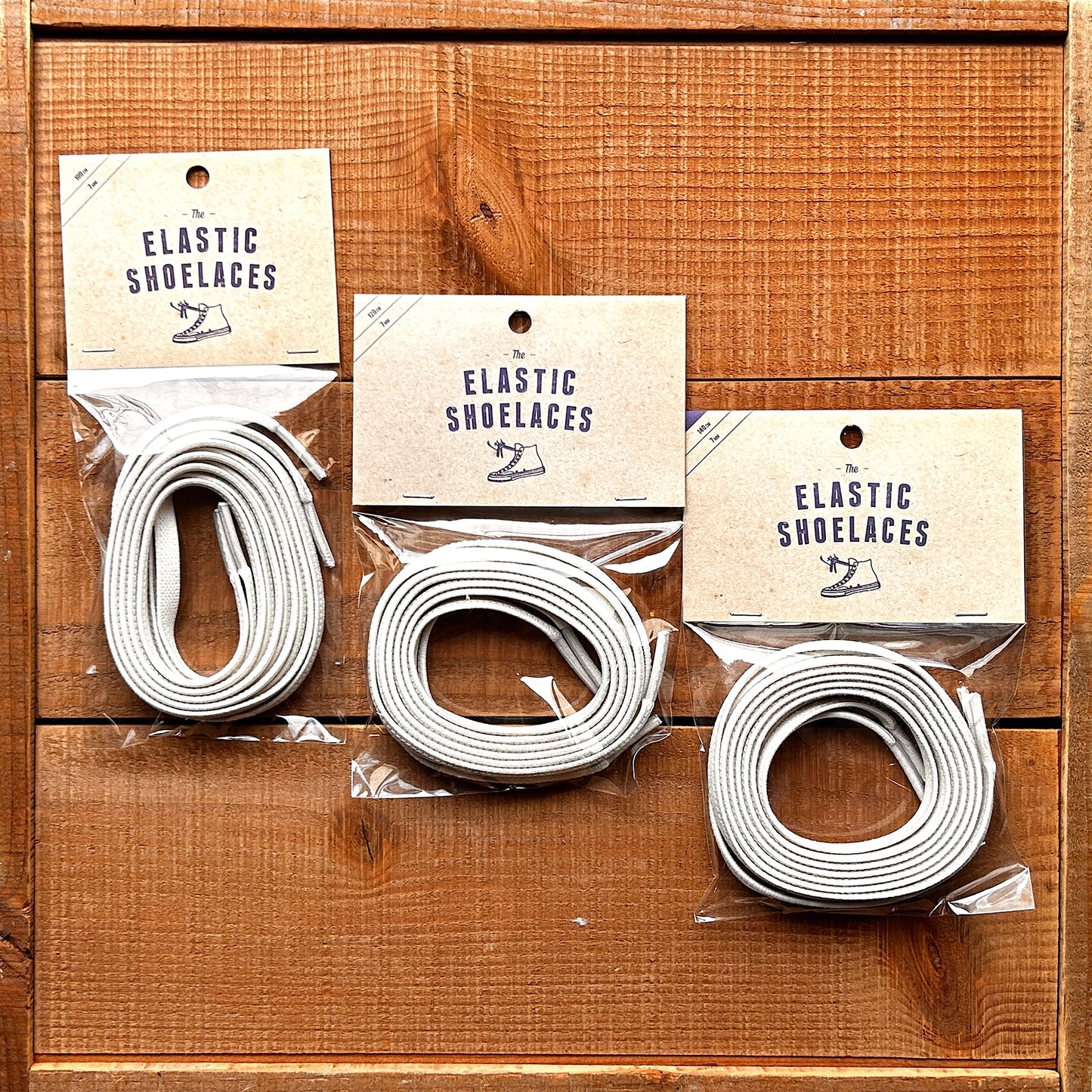 ELASTIC SHOELACES / BLACK 100 I 120 I 140mm