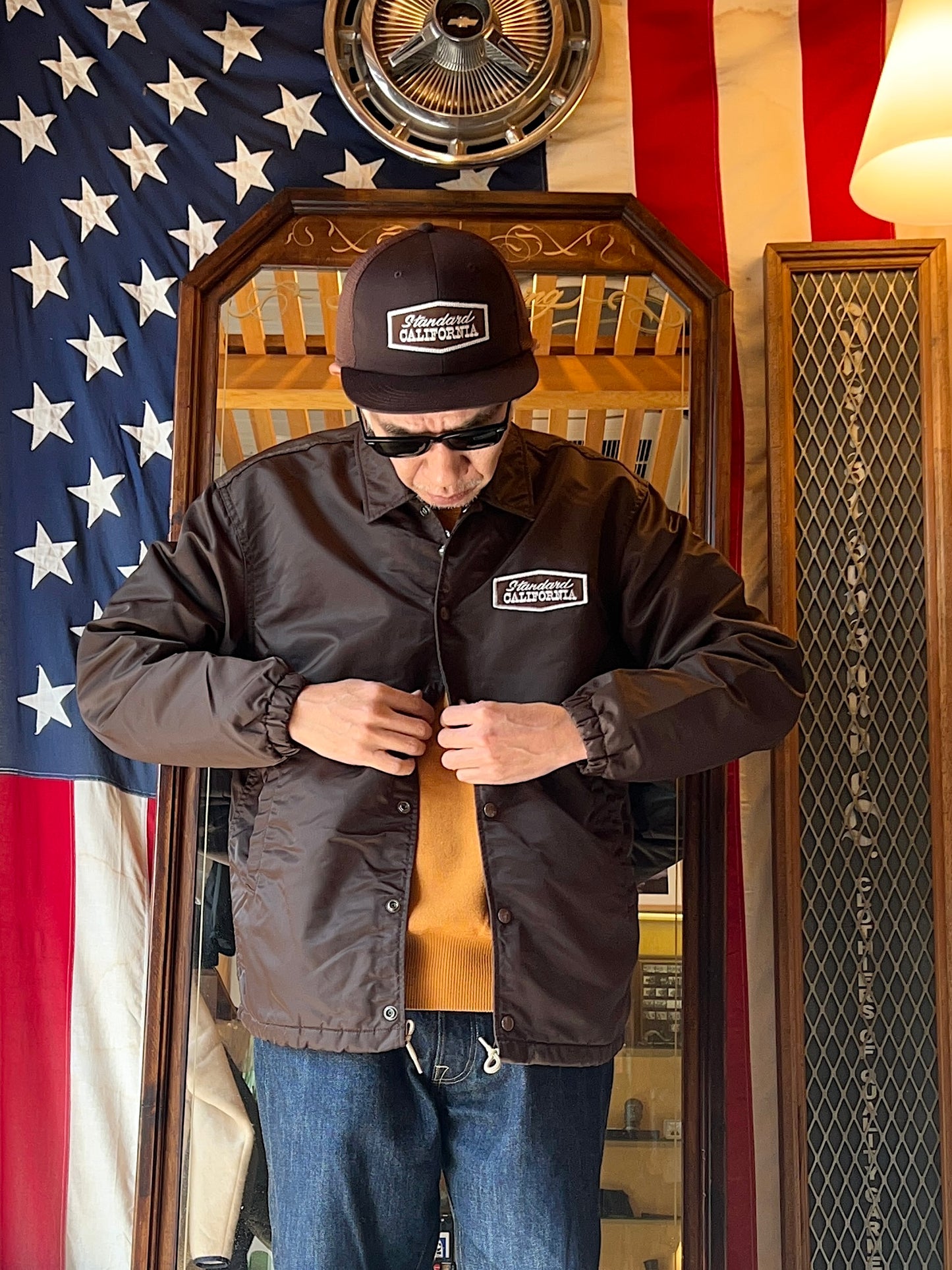 SD Stadium Logo Patch Coach Jacket