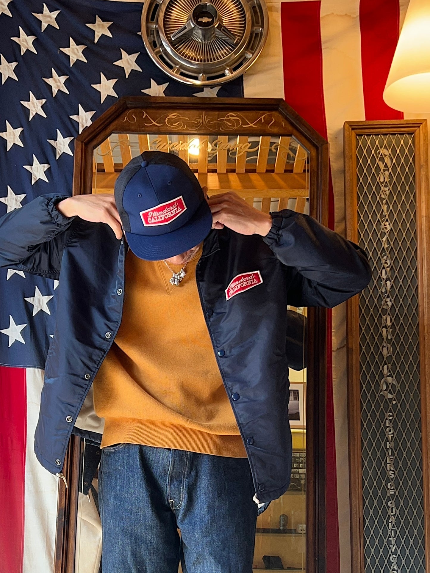 SD Stadium Logo Patch Coach Jacket