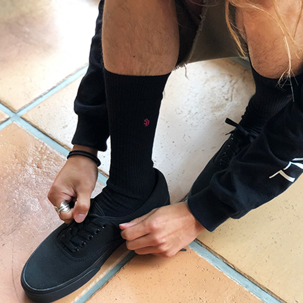 SD Rib Socks-3P