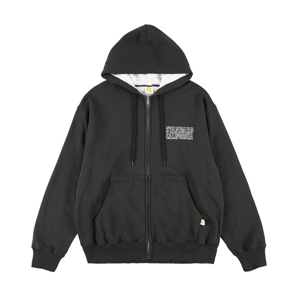 RUSSELL ATHLETIC / SD W Face Logo Zip Hood Sweat – insist-stack.store