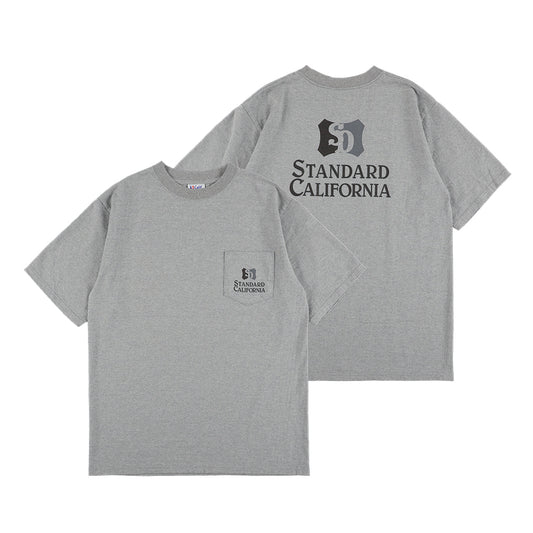 SD Heavyweight Shield Logo Pocket T