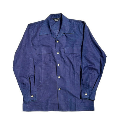 Indigo Hawaiian Shirt