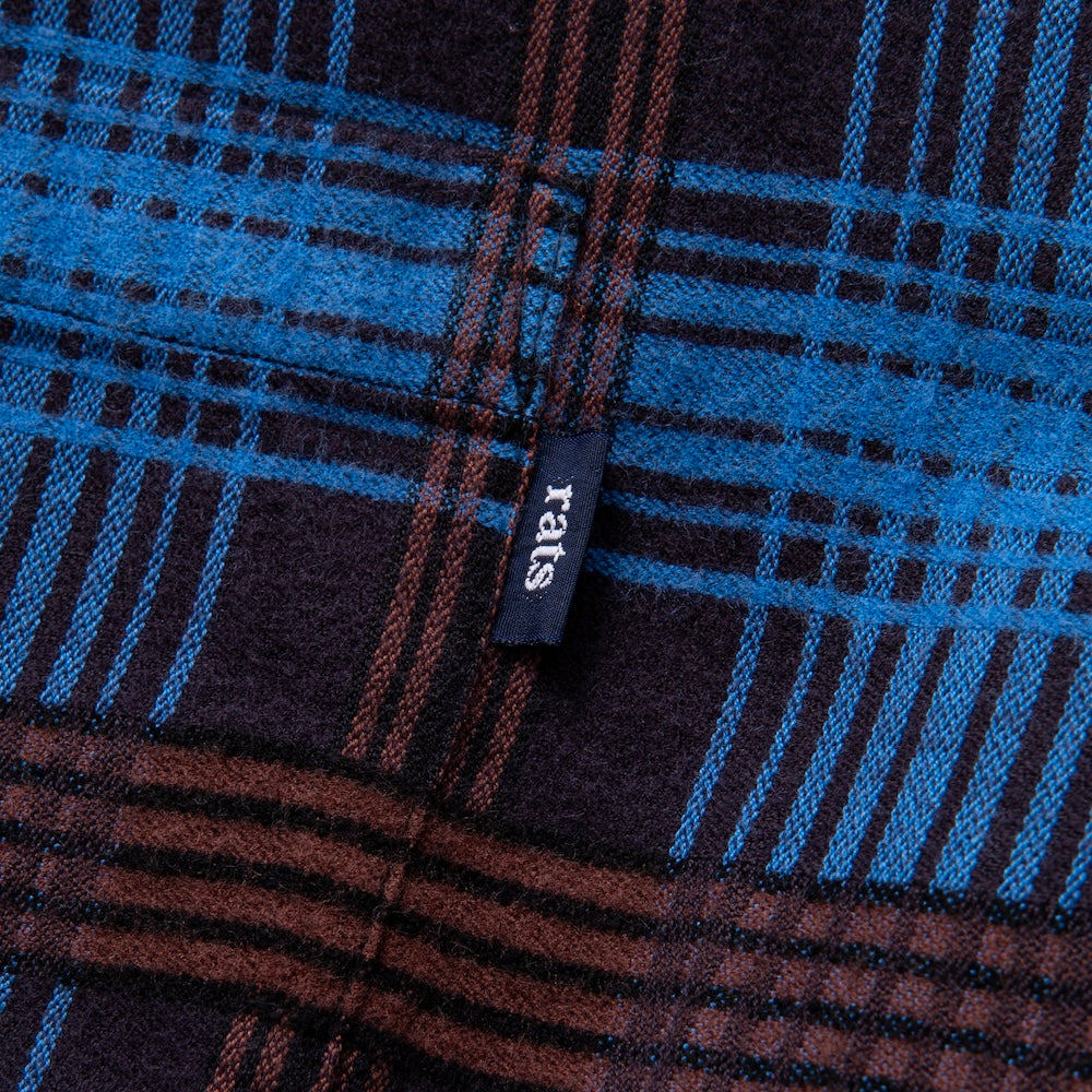 CR Flannel Blue Check Shirt