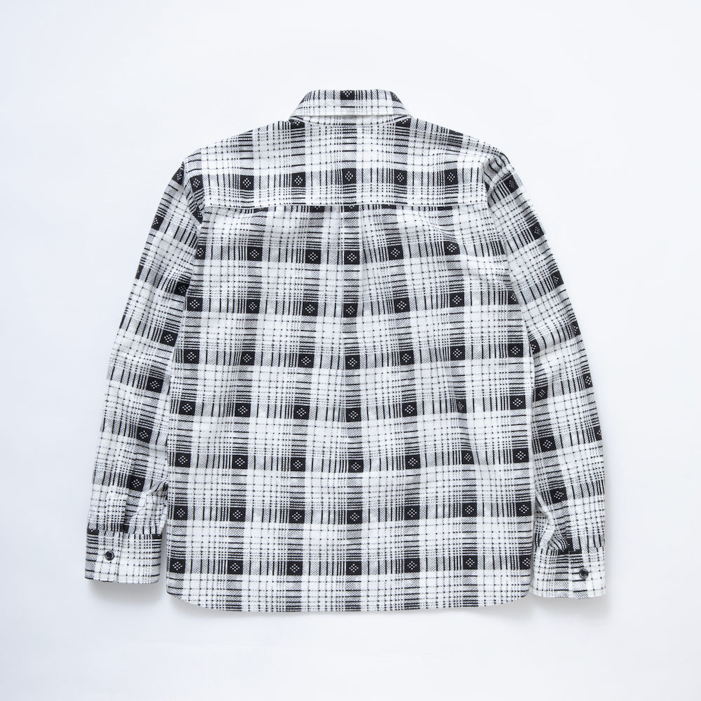 B.D Print Flannel Check Shirt