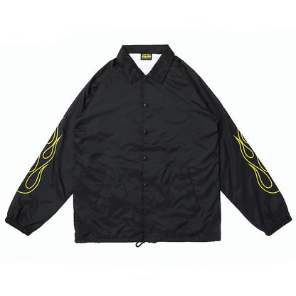 Block Stencil Coach Jacket