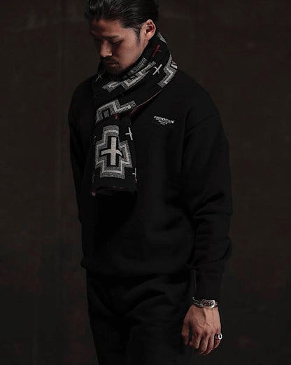 Native Cross Crew Neck Knit