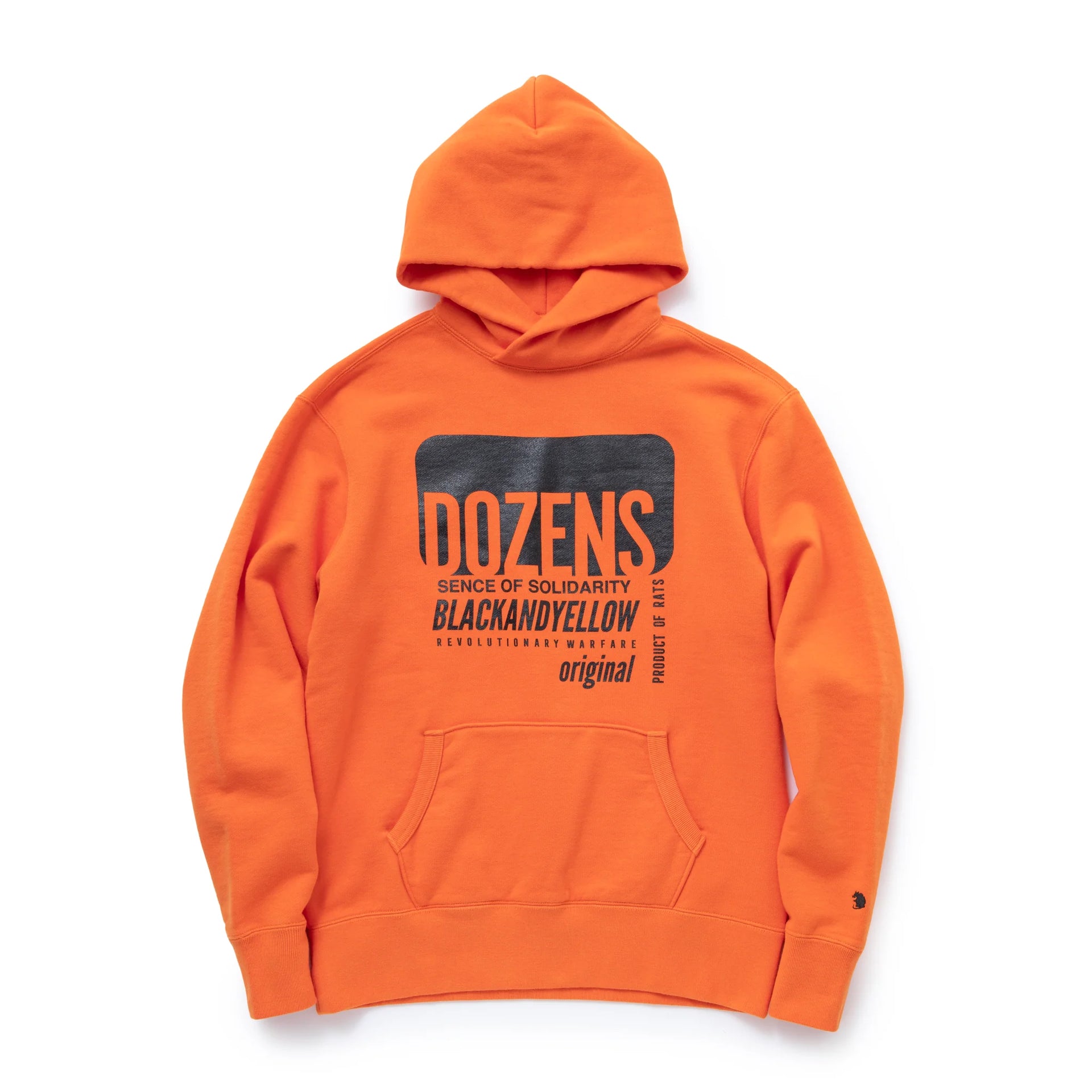 Cross Neck Hoodie / Black TAG – insist-stack.store