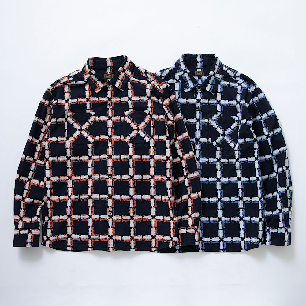 Native Print Flannel Shirt