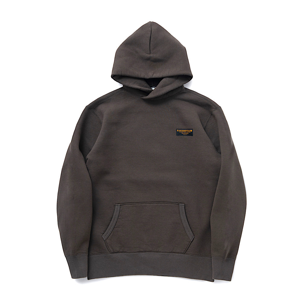 Cross Neck Hoodie BOLT / KHAKI