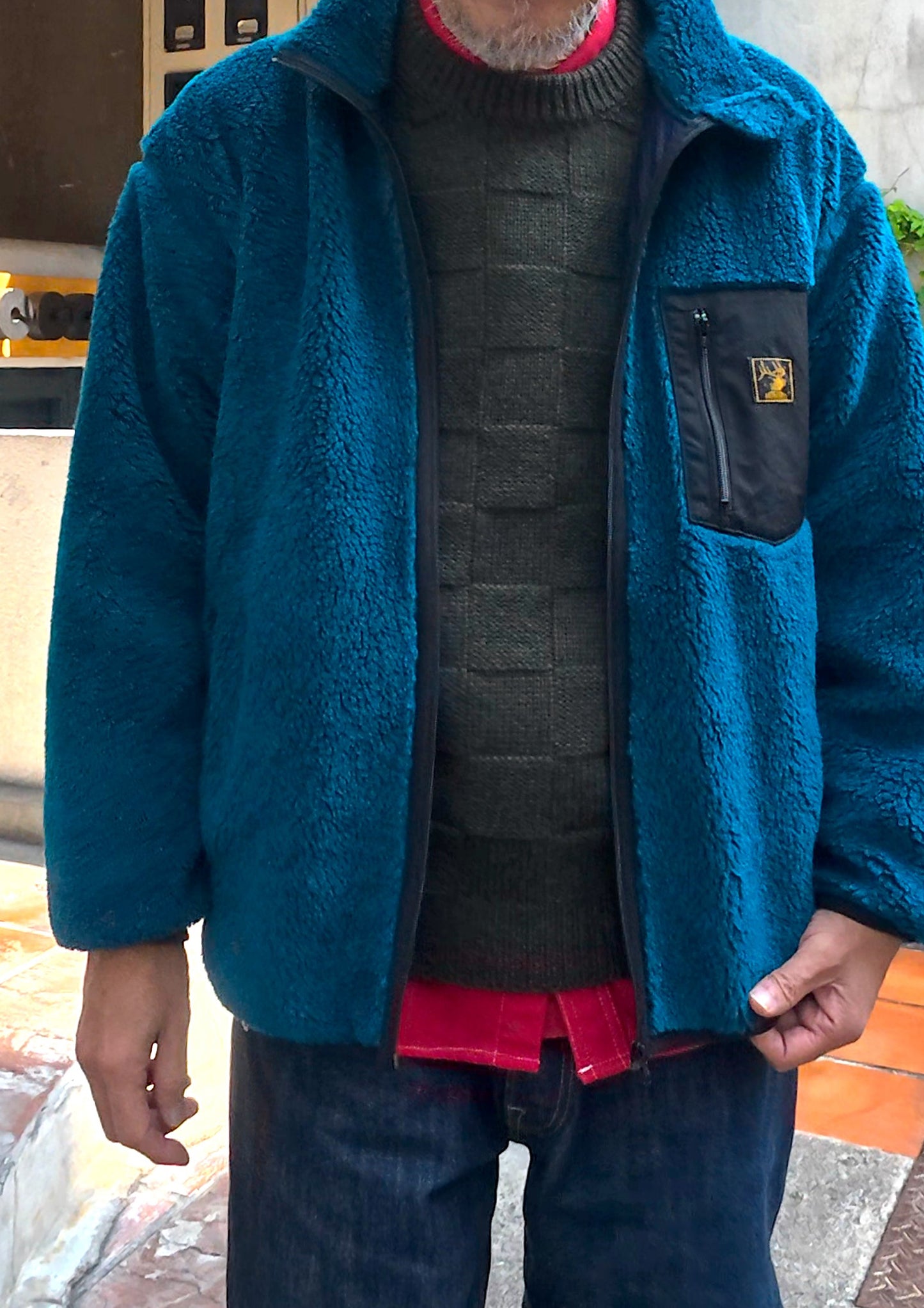 Classic Boa Jacket II -Cookie Monster-