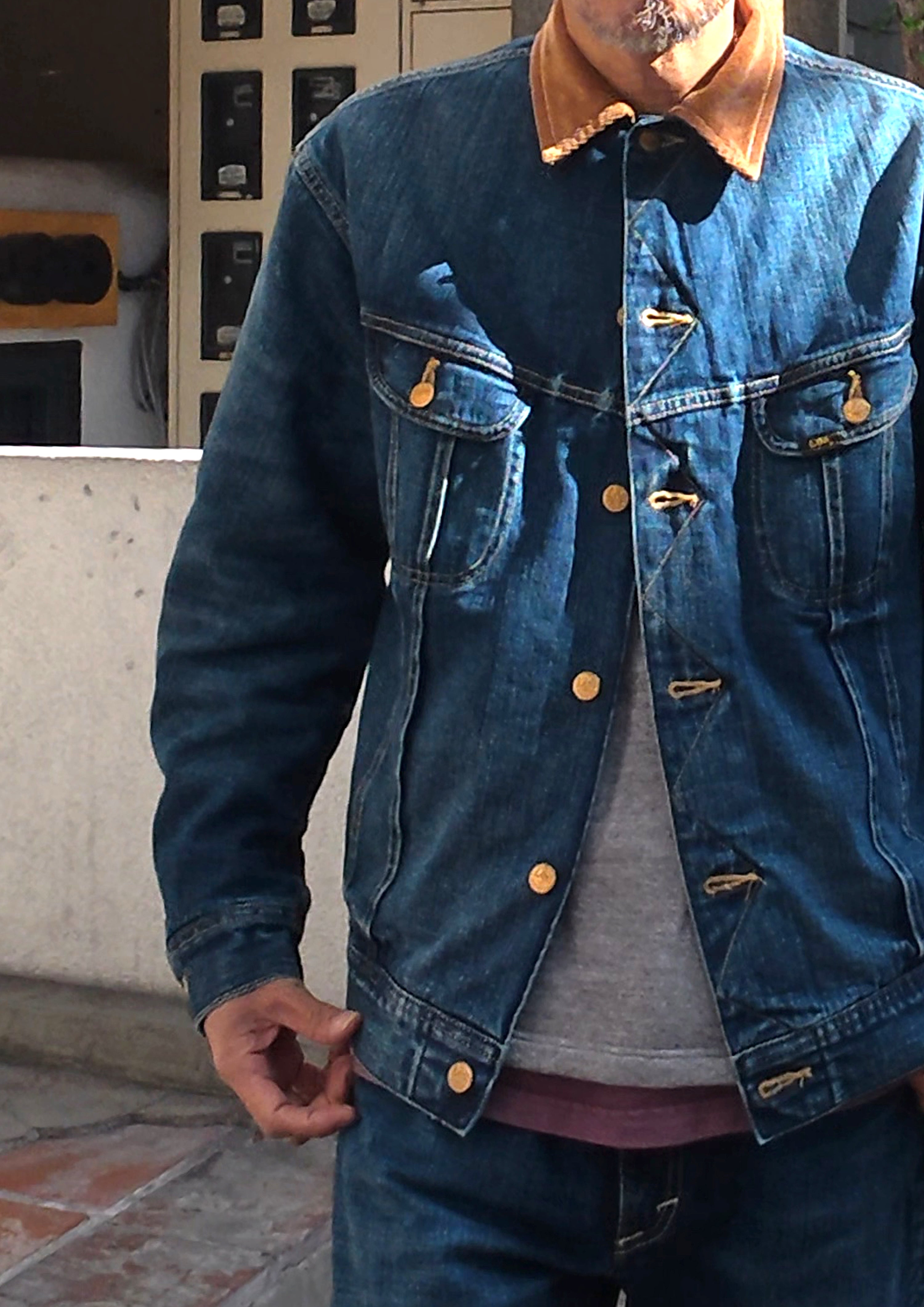 Lee / SD Storm Rider Denim Jacket 101LJ Vintage Wash – insist