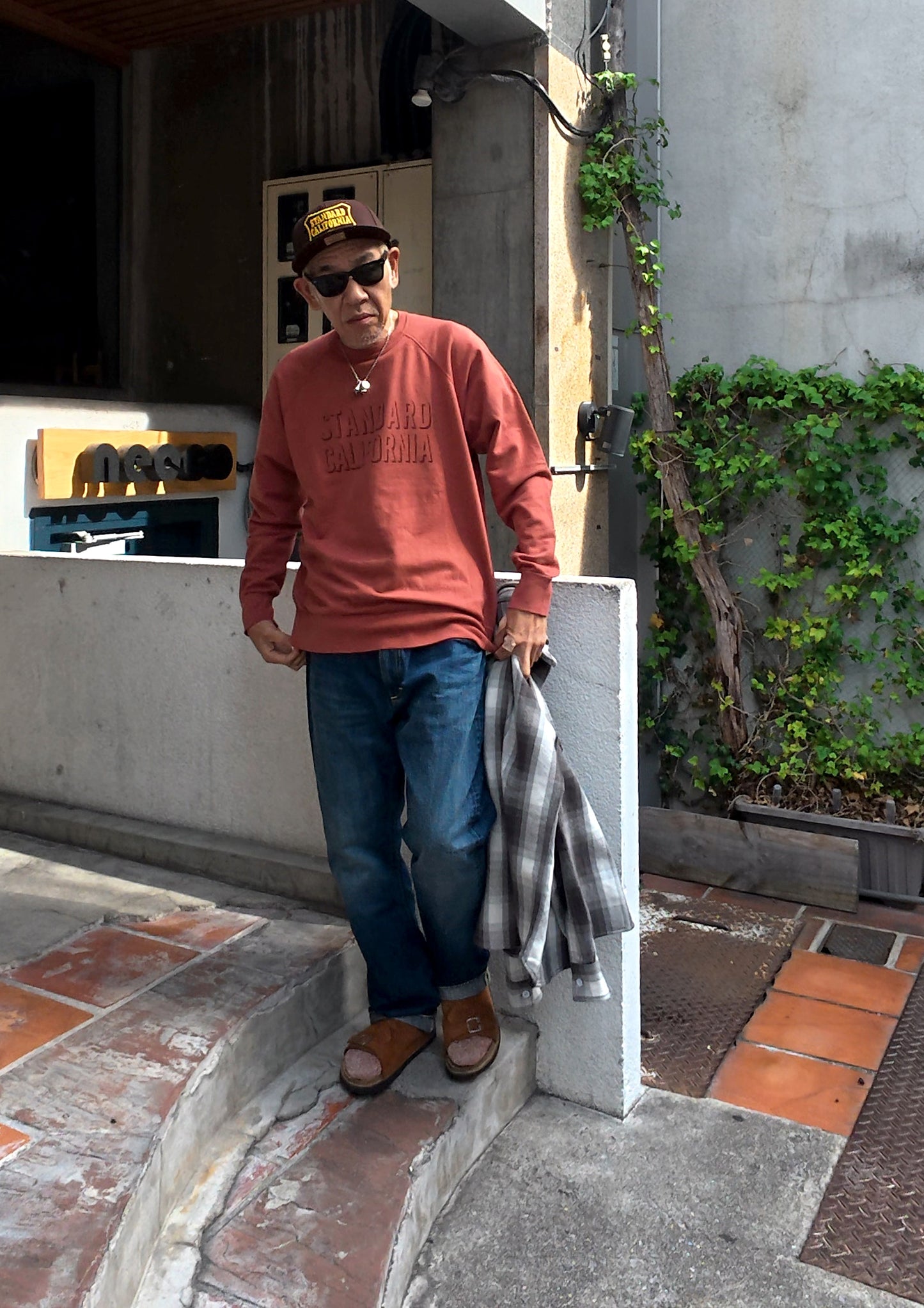 SD Pima Crew Logo Sweat