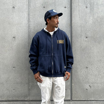 RUSSELL ATHLETIC / SD W Face Logo Zip Hood Sweat