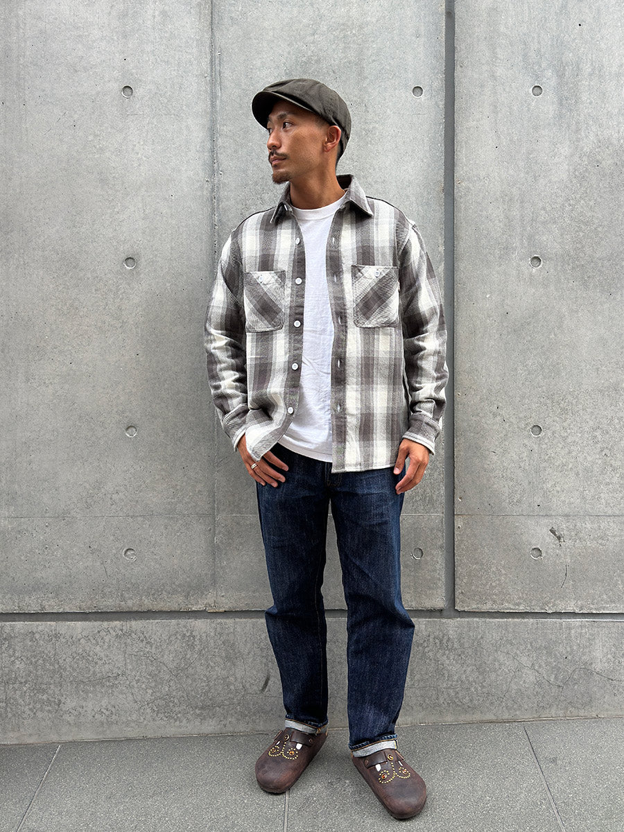 トップス SD Heavy Flannel Check Shirt SD Heavy Flannel Check Shirt – insist-stack.store