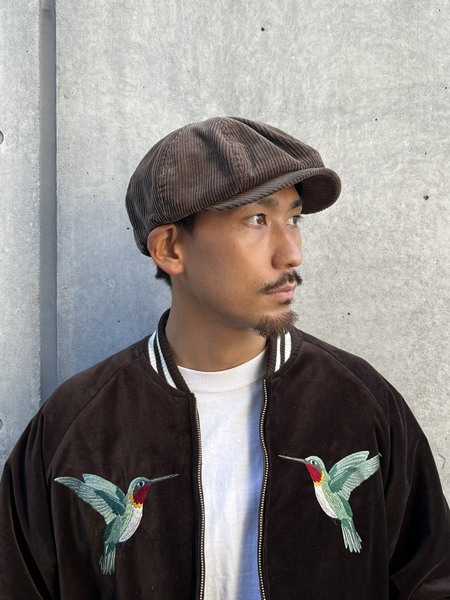 SD Corduroy News Boy Cap