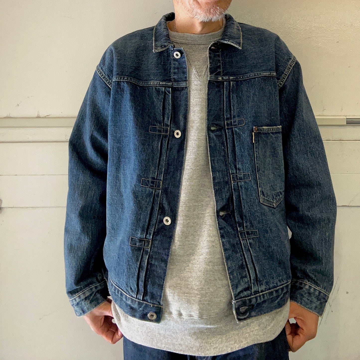 SD Denim Jacket S996 WW II Vintage Wash
