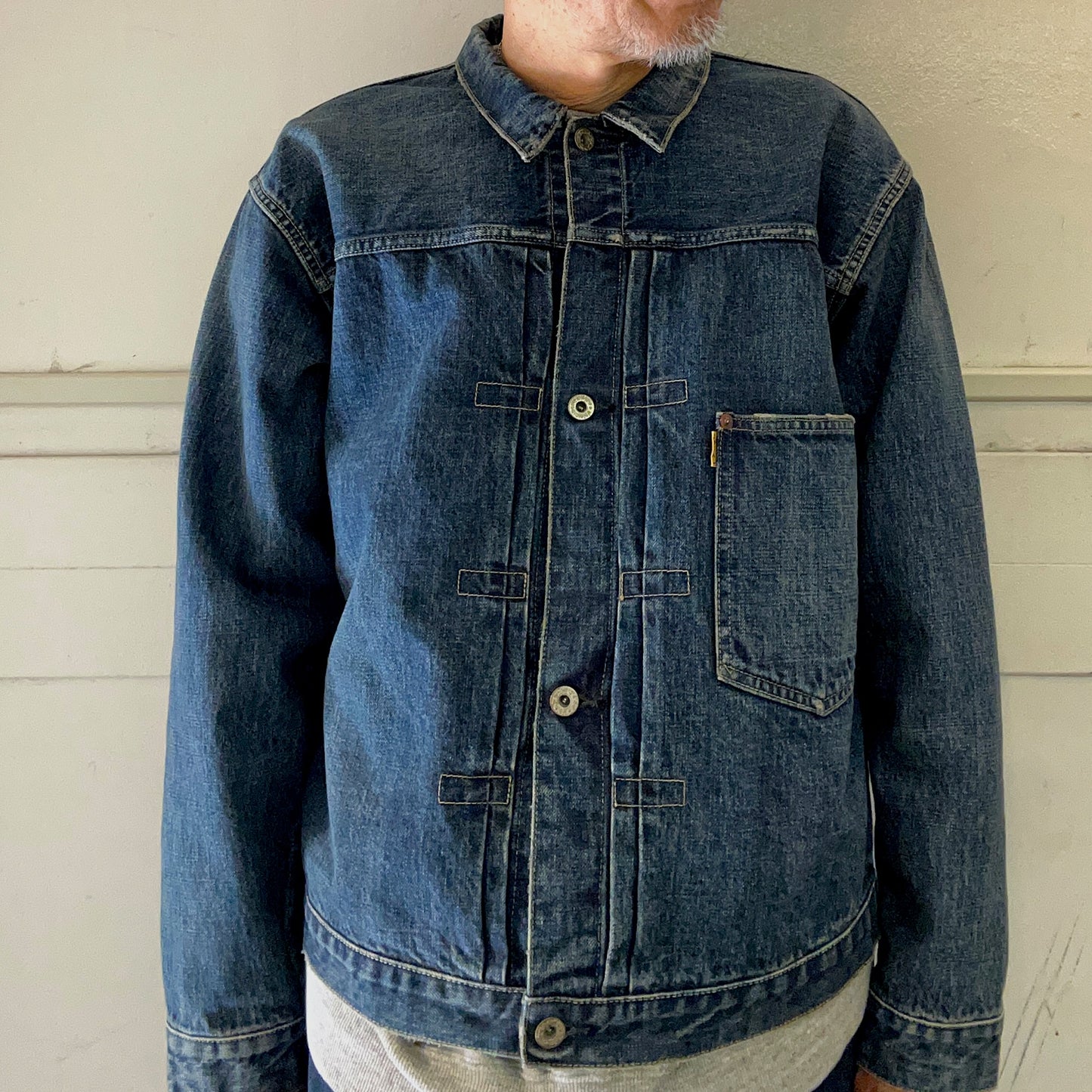 SD Denim Jacket S996 WW II Vintage Wash