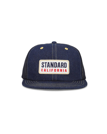 SD Box Logo Patch Denim Mesh Cap