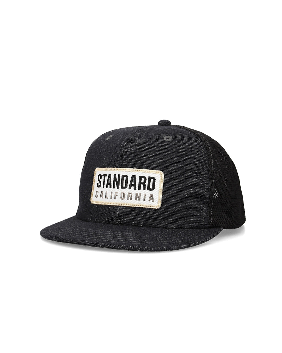 SD Box Logo Patch Denim Mesh Cap