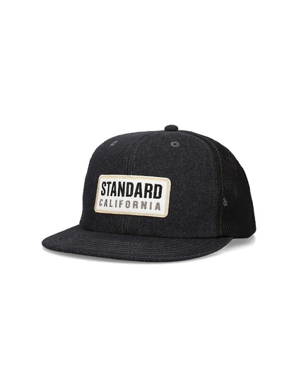 SD Box Logo Patch Denim Mesh Cap