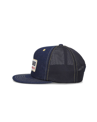 SD Box Logo Patch Denim Mesh Cap