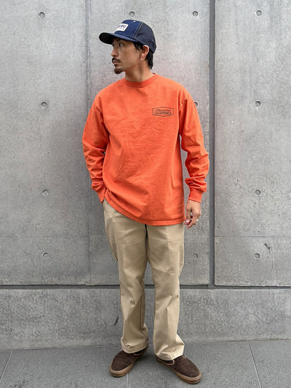 SD Heavyweight Stadium Logo Long Sleeve T