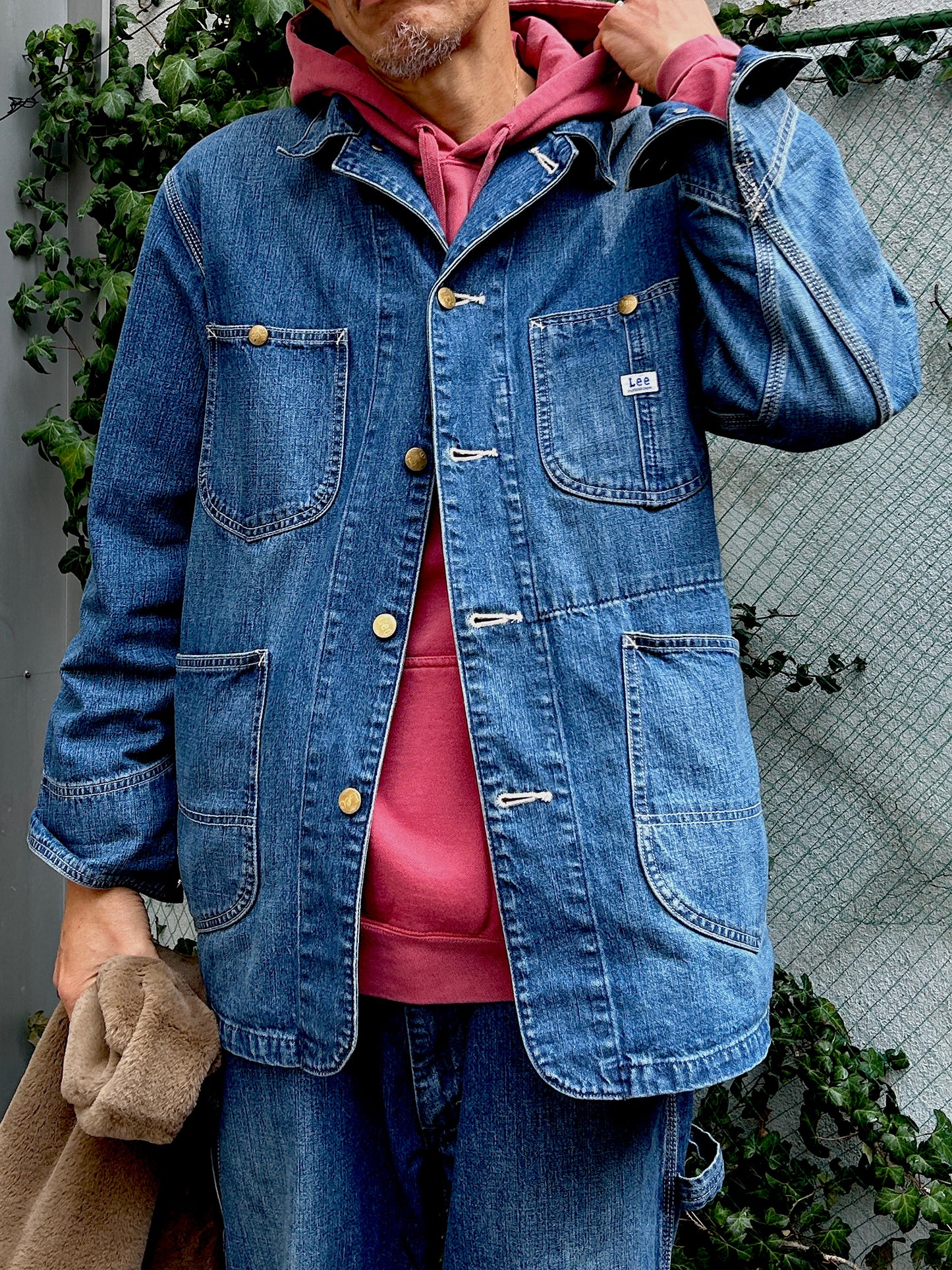 Lee × SD Coverall Jacket Vintage Wash