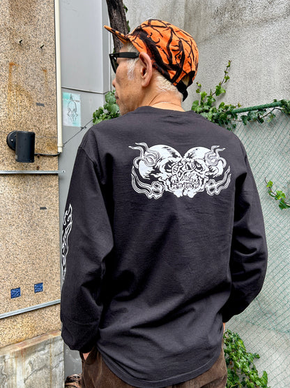 T-Shirt LS TWIN SKULL