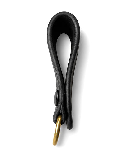 Keys Leather Holder BLACK x BRASS