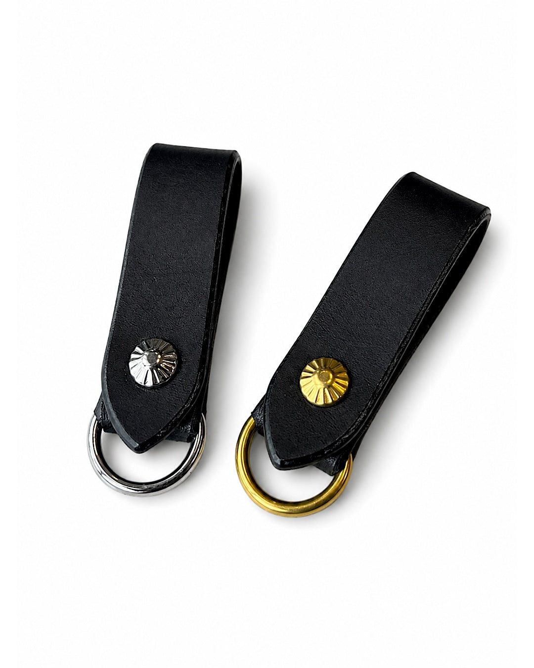 Keys Leather Holder BLACK x BRASS