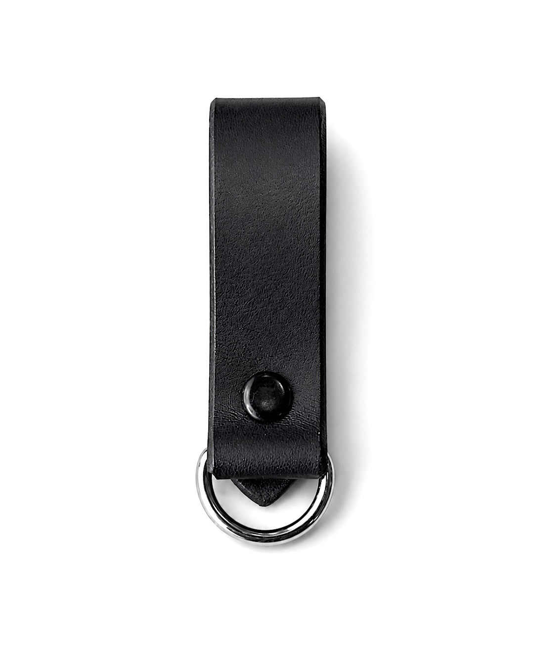 Keys Leather Holder BLACK x SILVER