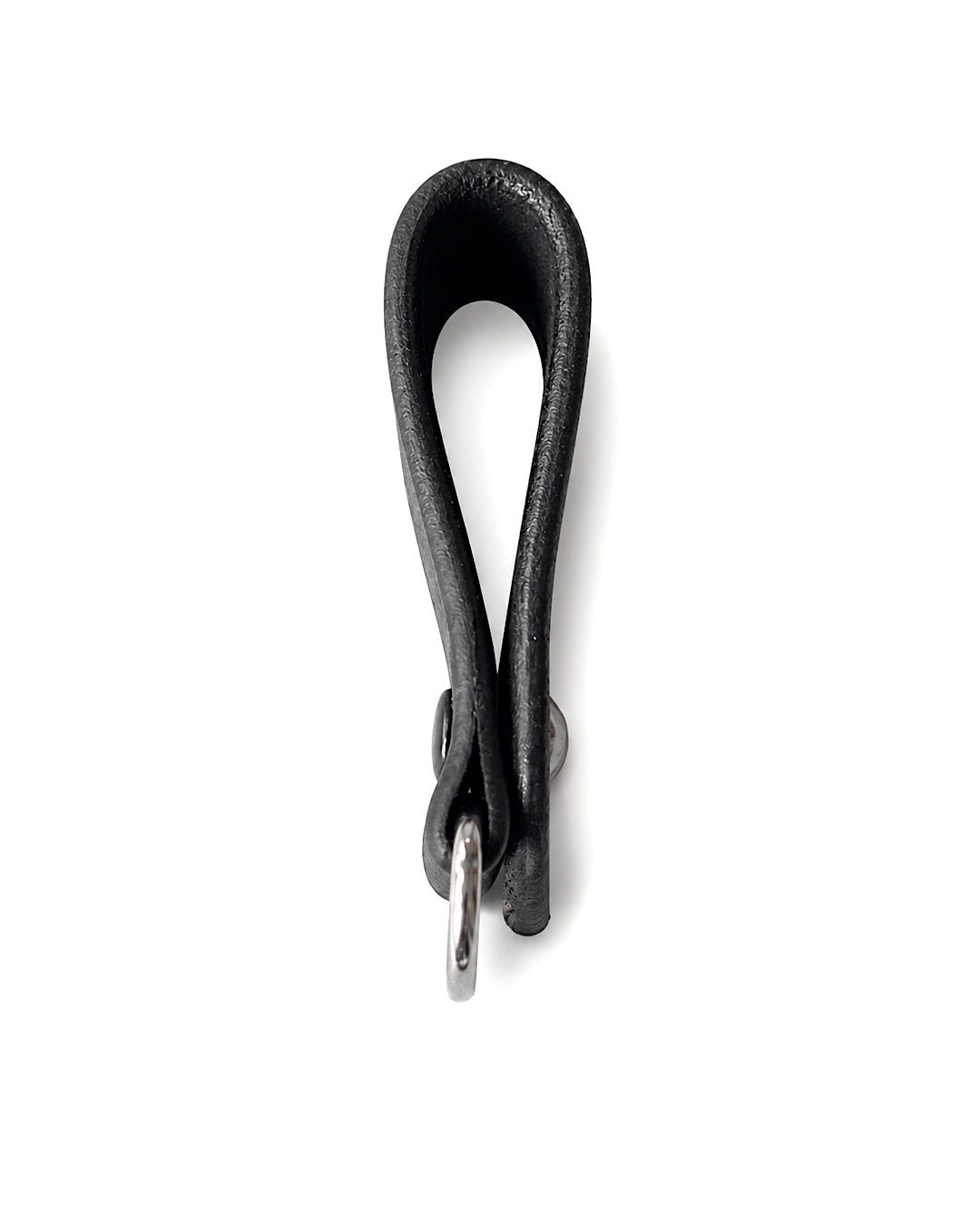 Keys Leather Holder BLACK x SILVER
