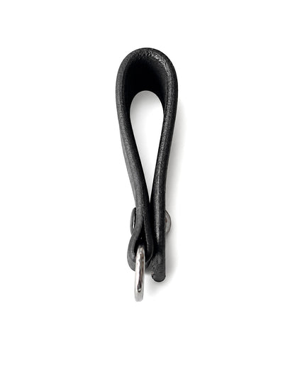 Keys Leather Holder BLACK x SILVER