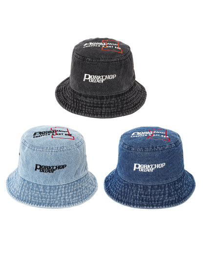 P Power Denim Bucket HAT