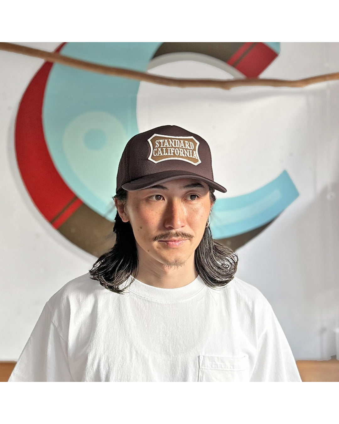 SD Basic Logo Patch Mesh Cap