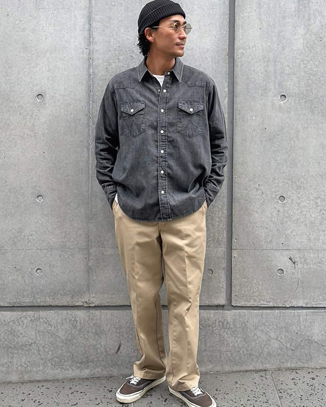 Wrangler / SD Western Shirt Vintage Wash