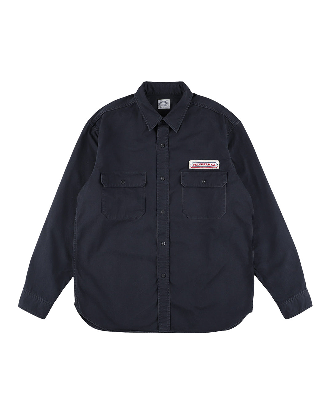 SD Logo Patch Work Shirt Vintage Wash