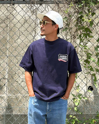 SD Heavyweight Shield Logo T July 4th