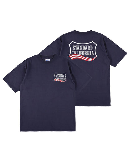 SD Heavyweight Shield Logo T July 4th