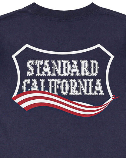SD Heavyweight Shield Logo T July 4th